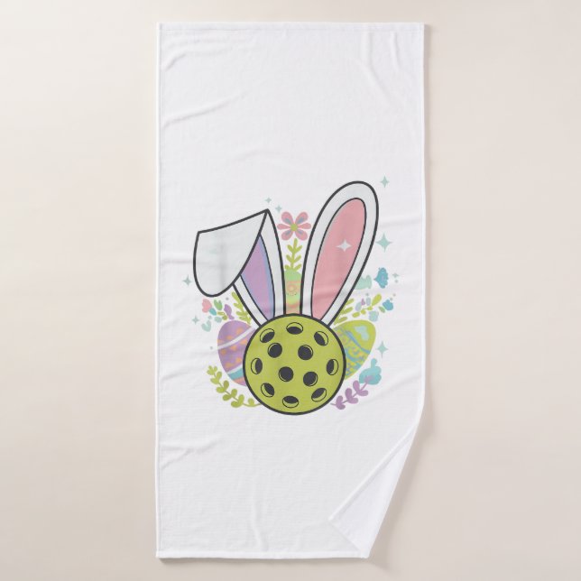 T-Shirt de Pâques Pickleball (Serviette de bain)