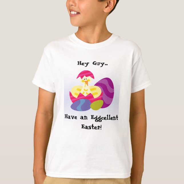 T-shirt de Pâques pour des garçons (Devant)