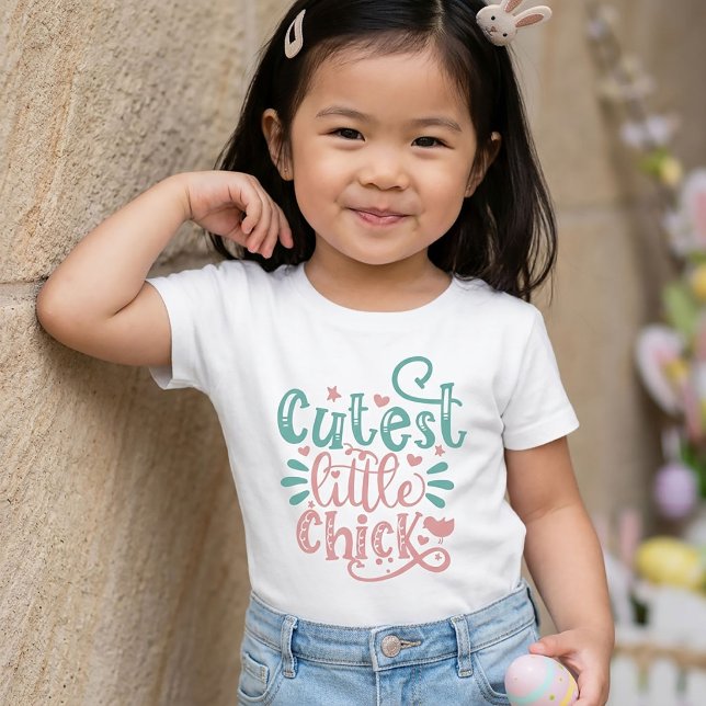 T-shirt de Pâques pour enfants la plus mignonne pe (Créateur téléchargé)