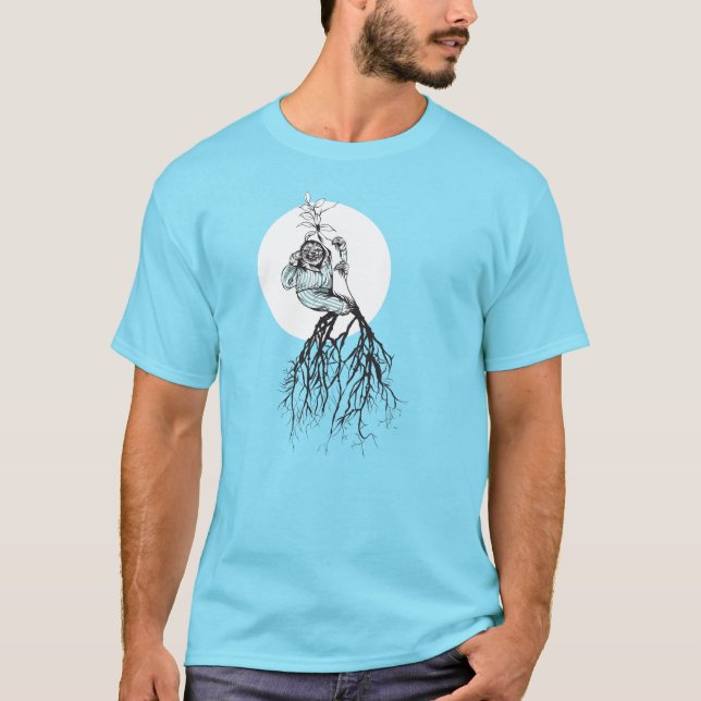 T-shirt de paresse de pyjama (Devant)