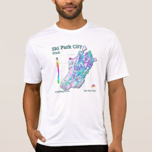 T-shirt de Park City 3dSkiMaps