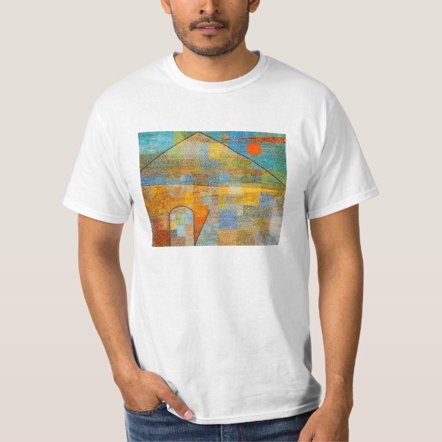 T-shirt de Parnassum d'annonce de Paul Klee (Devant)