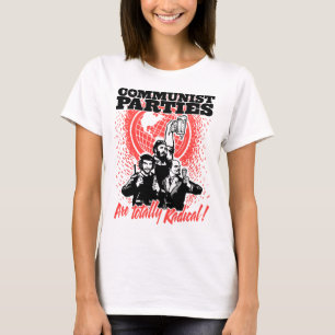 T-shirt de partis communistes