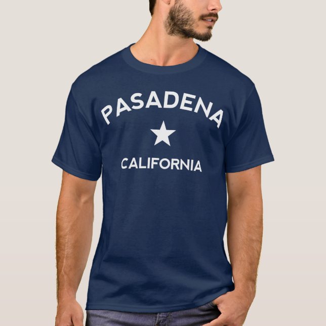 T-shirt de Pasadena en Californie (Devant)