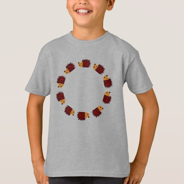 T-shirt de passage de hérisson (Devant)