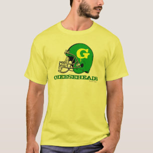 T-shirt de passionés du football de NFL de Green