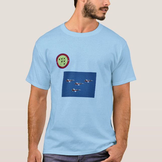 T-shirt de Patrouille Suisse F-5 (Devant)