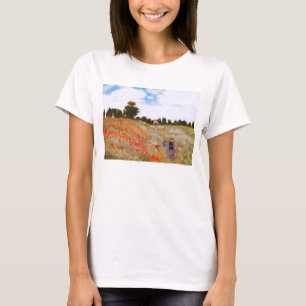 T-shirt de pavots de Monet