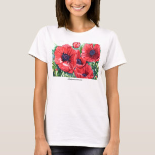 T-shirt de pavots de PMACarlson