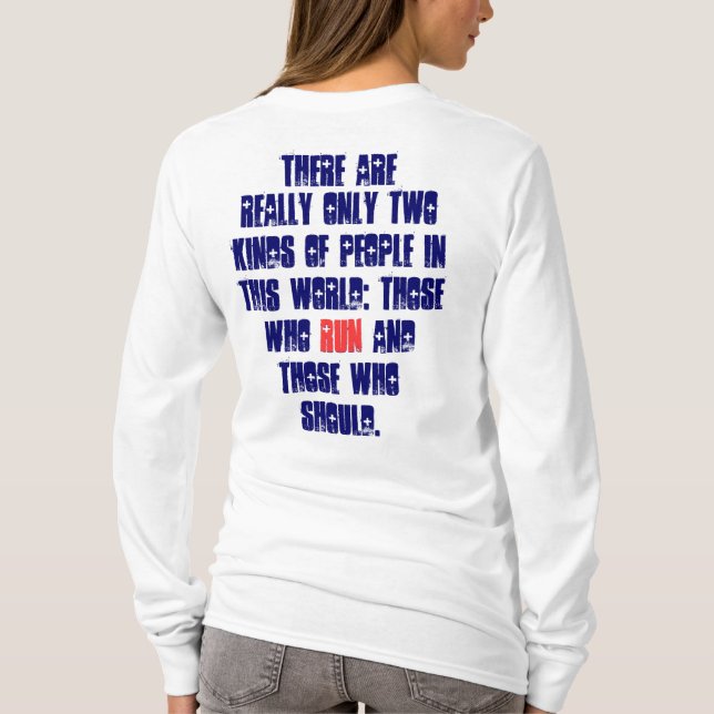 T-shirt de pays croisé (Dos)