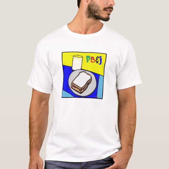 T-shirt de PB&J (Devant)