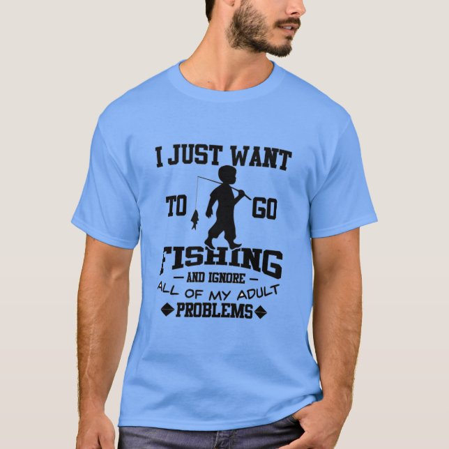 T-shirt de pêche  (Devant)