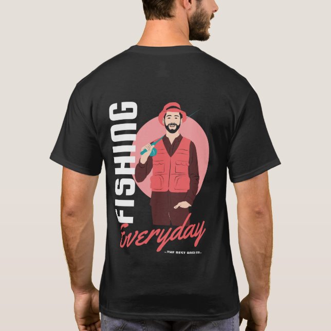 T-shirt de pêche (Dos)