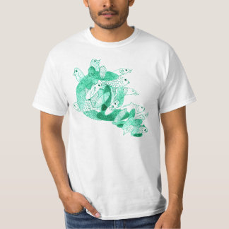 T-shirt de pêche allé
