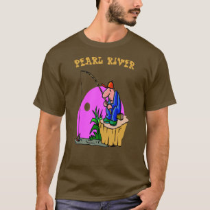 T-shirt de pêche de la rivière Pearl