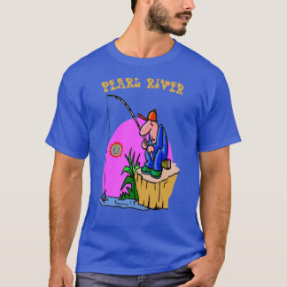 T-shirt de pêche de la rivière Pearl