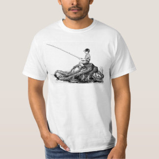 T-shirt de pêche en eau douce