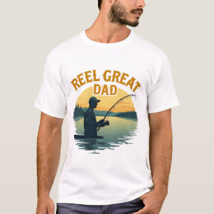 T-shirt de pêche Reel Great Dad
