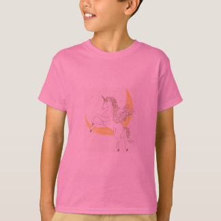 T-shirt de Pegasus de filles