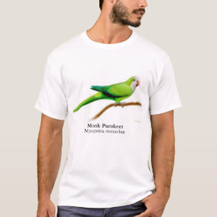 T-shirt de perruche de moine