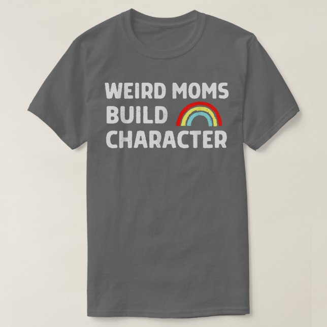T-Shirt de personnage de construction de mamans ét (Design devant)