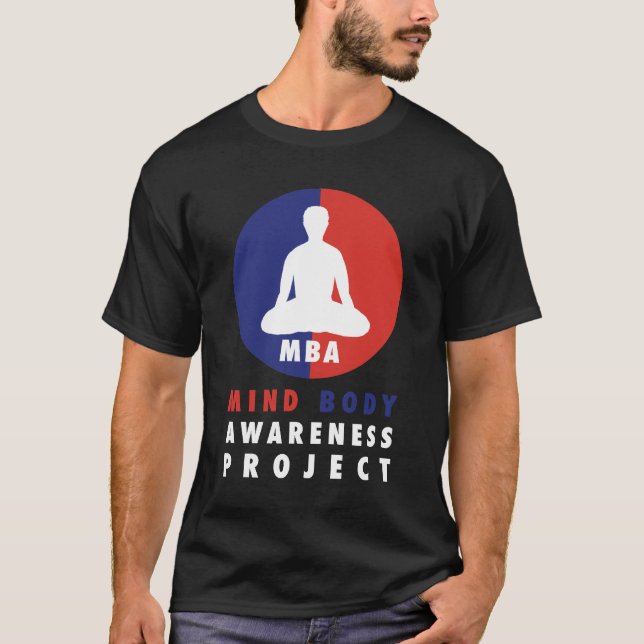 T-shirt de personnel de MBA (darkola) - art par le (Devant)