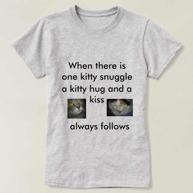 T-shirt de pétales et de plume (Design devant)