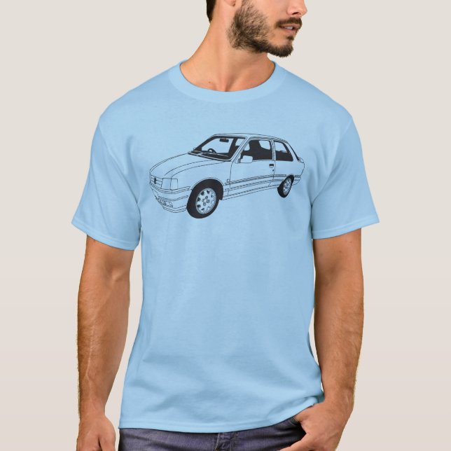 T-shirt de Peugeot 309 GTi (Devant)