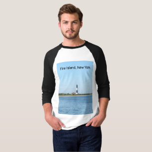 T-shirt de phare d'île du feu