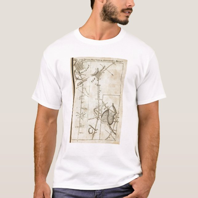 T-shirt De Phila vers Annapolis Maryld 53 (Devant)