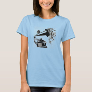 T-shirt de phonographe