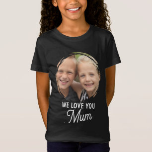 T-Shirt de photo de famille pour la fête des mères