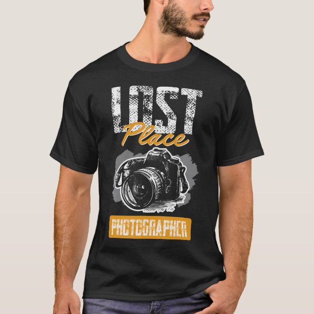 T-shirt de photographe de lieux abandonnés Explora (Devant)