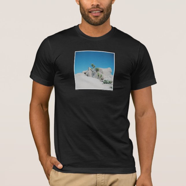 T-Shirt de photographie de Joshua Tree (Devant)