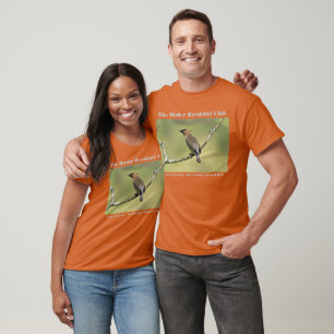 T-Shirt de Photographie de la Nature Jaseur Cendré