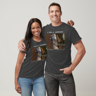 T-Shirt de Photographie de la Nature Pic mineur Or