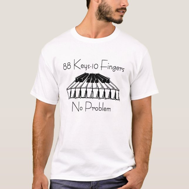 T-shirt de pianiste (Devant)