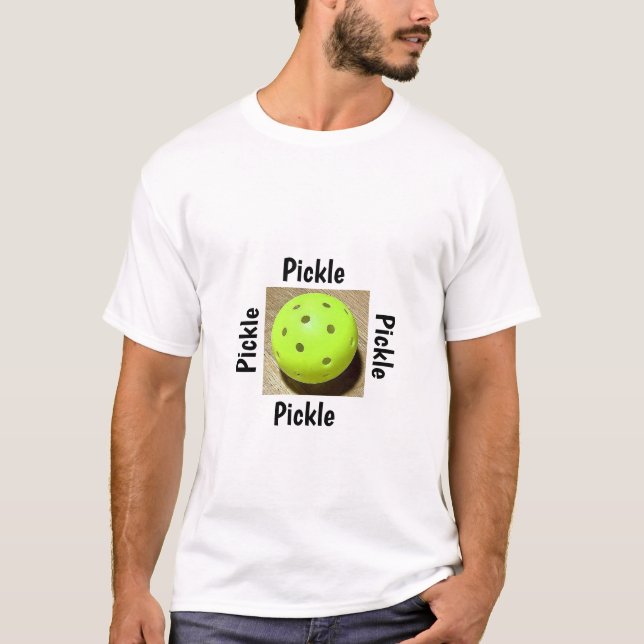 T-Shirt de pickle ball (Devant)