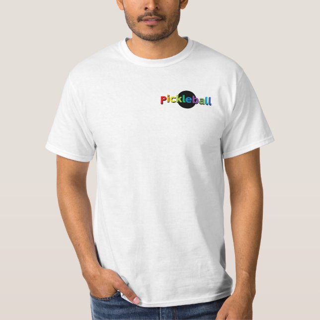 T-Shirt de Pickleball (Devant)