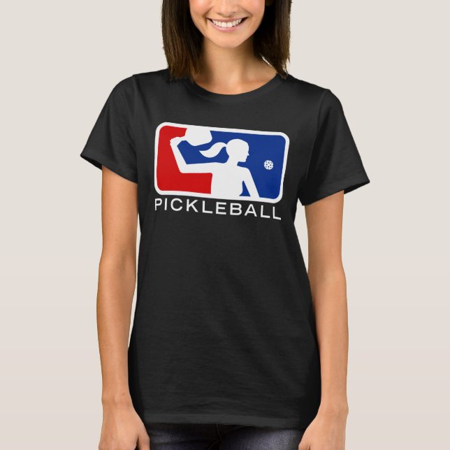 T-shirt de Pickleball de la ligue des femmes (Devant)