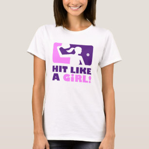 T-shirt de Pickleball des femmes : "COUP COMME UNE