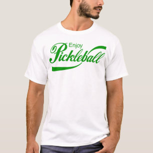 T-shirt de Pickleball des hommes : "Appréciez