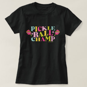 T-Shirt de Pickleball pour Femmes - Championne de 