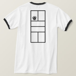 T-Shirt de Pickleball - Vous êtes ici sur le tribu