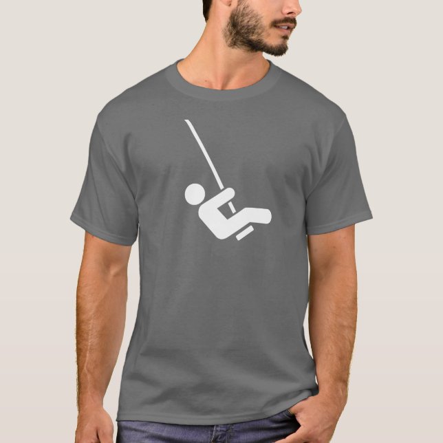 T-shirt de pictogramme d'oscillation (Devant)