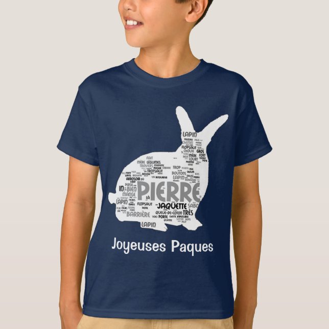 T-shirt de Pierre Lapin (Devant)