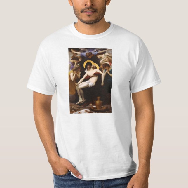 T-shirt de Pieta de Bouguereau (Devant)