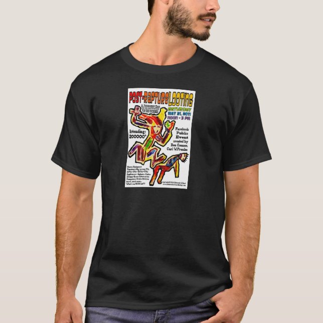 T-shirt de pillage de Courrier-Enchantement (Devant)