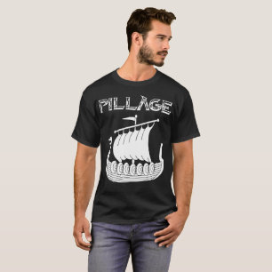 T-shirt de pillage de drakkar de Viking