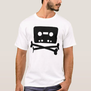 T-shirt de pirate de musique